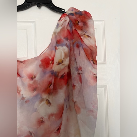 Zimmermann Crush Asymmetrical Mini Dress Size 2 - Picture 6 of 15